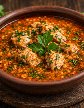 CHICKEN KHARCHO (Traditional Chicken Soup)