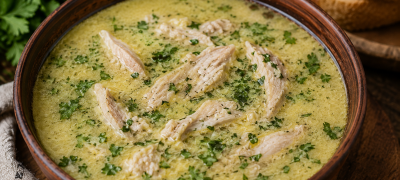 CHIKHIRTMA (Traditional Chicken Soup)