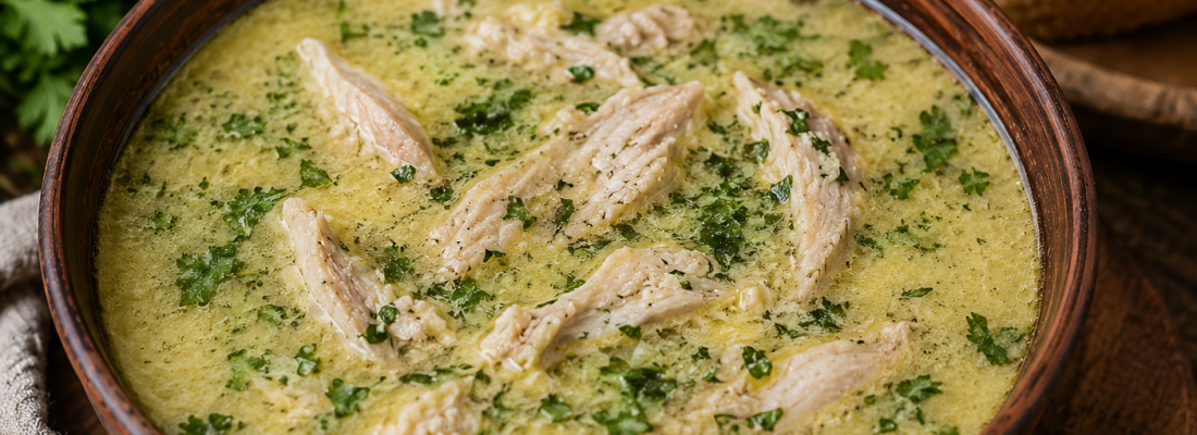 CHIKHIRTMA (Traditional Chicken Soup)