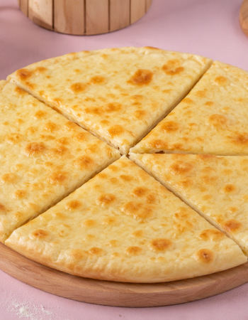 TRADITIONAL GEORGIAN KHACHAPURI WITH YEAST DOUGH