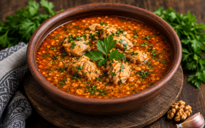 CHICKEN KHARCHO (Traditional Chicken Soup)